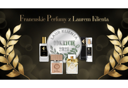 Laur Klienta Odkrycie Roku 2021 dla francuskieperfumy.pl